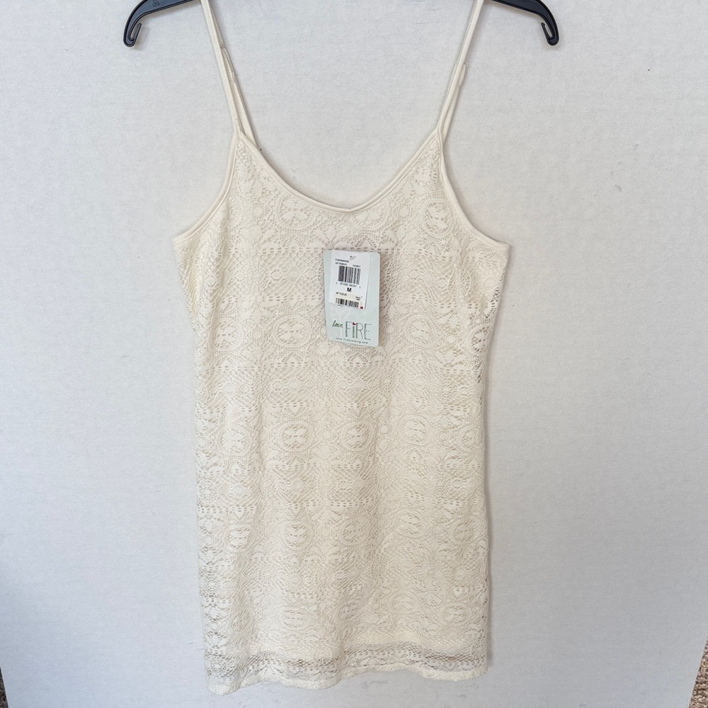 Cream Lace Dress
